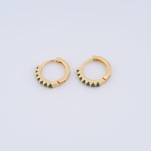 1 Pair Thin Gold Earrings,18K Gold Filled Hoop Earrings Hoop Earrings Hoop Earrings Hoop Earrings Gifts for Her,13x14mm