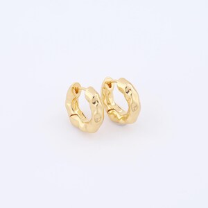 1 Pair Thin Gold Earrings,18K Gold Filled Hoop Earrings Hoop Earrings Hoop Earrings Hoop Earrings Gifts for Her,17x18x4.5mm