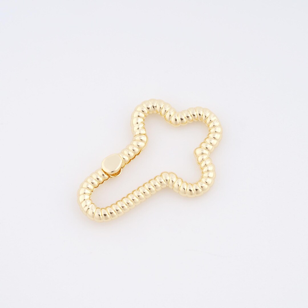 Clasp Cross Pattern Cross Clasps,18k Gold Filled Push Gate Clasps,religion Clasp,diy ...