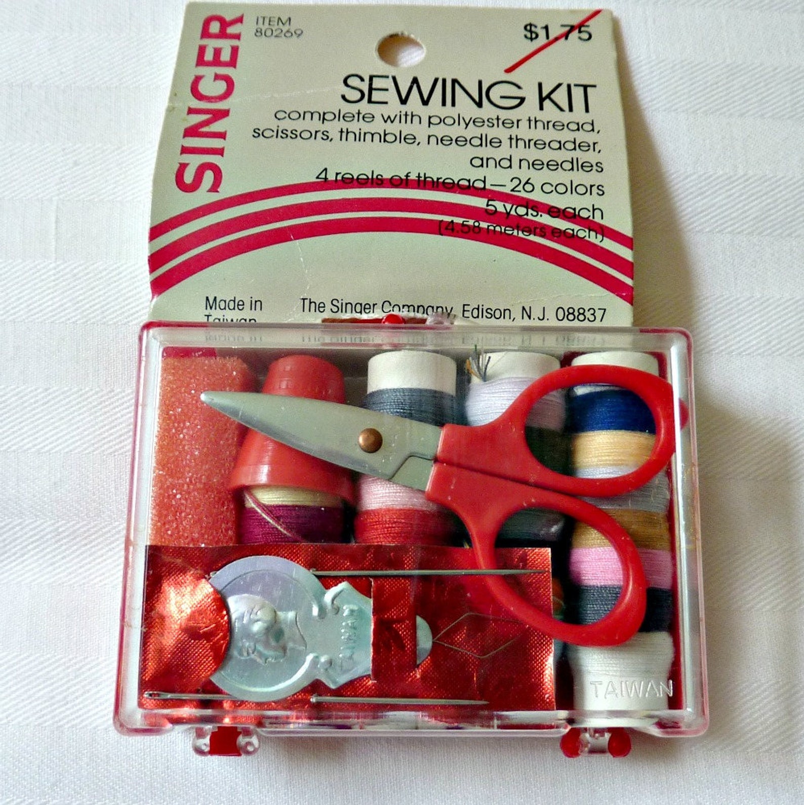 2 Singer Sewing Kits in Original boxes 1970's Vintage Etsy