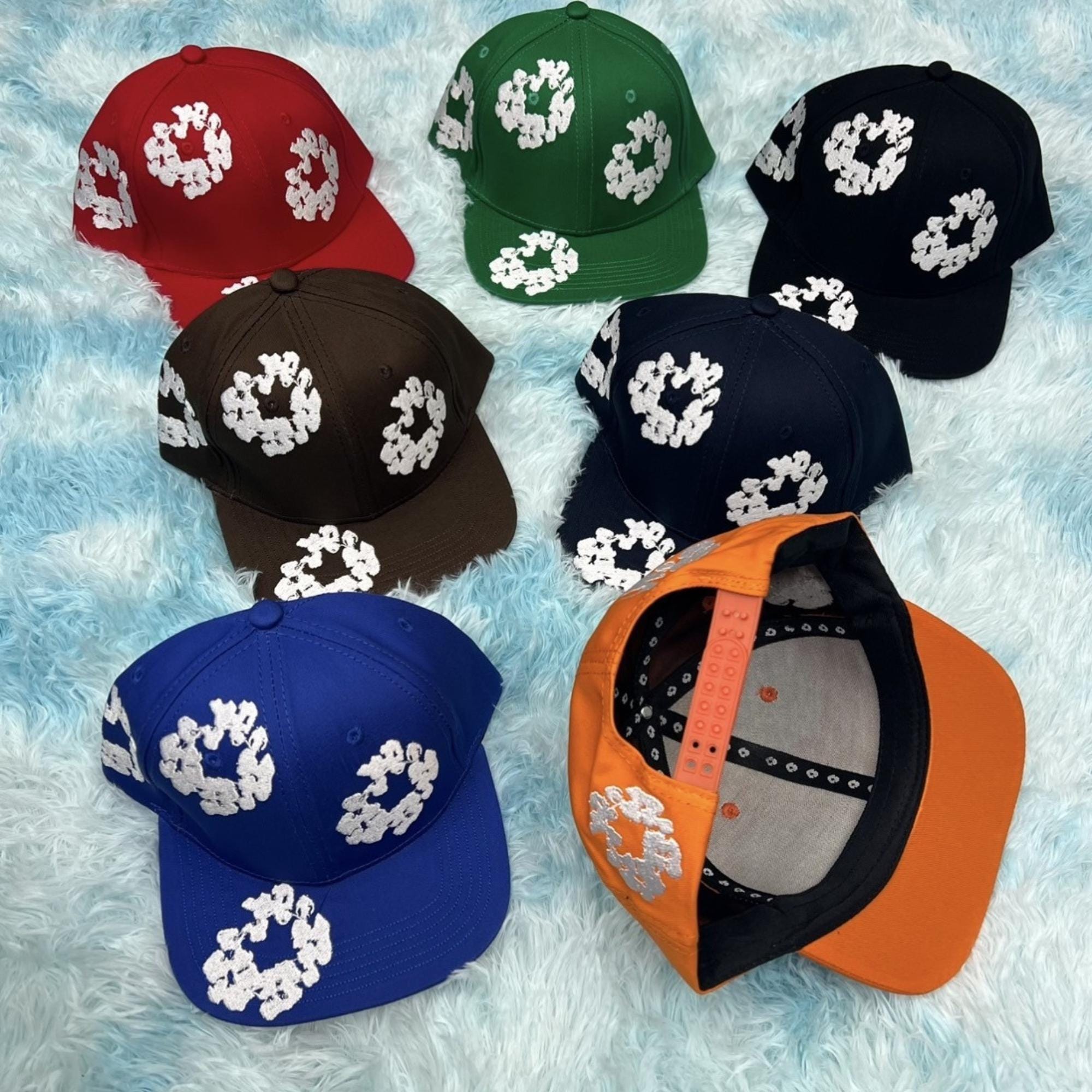 DENIM TEARS キャップ　denim tears DENIM TEARS - Trucker Cotton Wreath CAP / キャップ (ブラック
