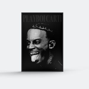 Playboi Carti Rap Digitaldruck | Hochwertiger Druck