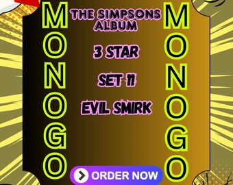Evil smirk the simps0ns 3 star Monopoly_go Sticker