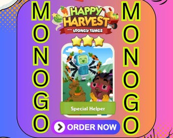 Special helper happy harvest 3 star Monopoly_go Sticker