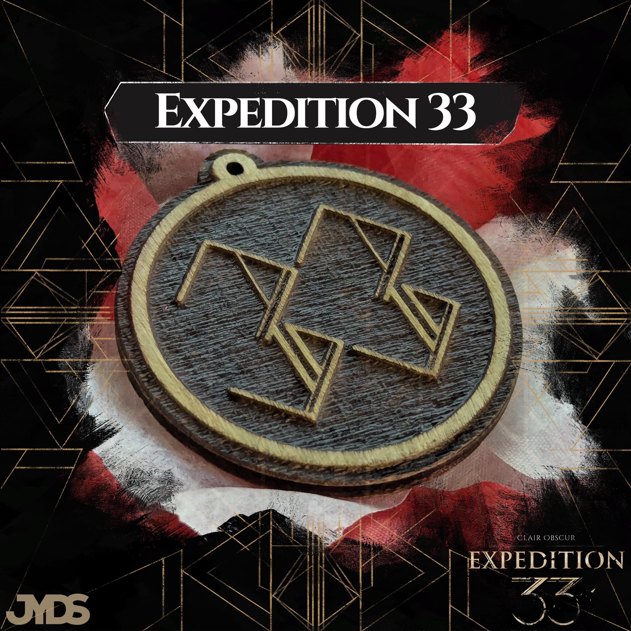 Expedition 33 Collector Keychain - Limited Numbered Edition