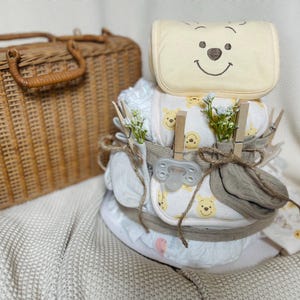 Winnie-the-Pooh Diaper Cake
