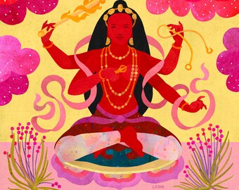 Tara Victorious over the Three Levels of the World ~ Trai Lokya Vijaya Tara ~ Jig Ten Sum Lay Nam Par Gyal We Drolma