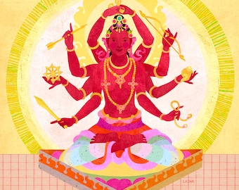 Heroic Red Tara ~ Pravita Tara ~ Rabtupa We Drolma