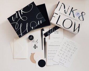 Luxury Modern Calligraphy Kit | Beginners Modern Calligraphy Set | Learn Calligraphy | Nib and Ink Calligraphy