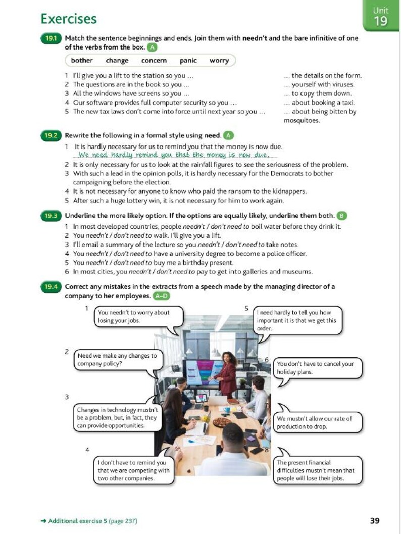 Advanced English Grammar in Use Book | C1-C2 Level ESL Resource ...