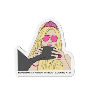Paris Hilton Thats Hot Magnet Funny Y2K Pop Culture Magnet 2000s Aesthetic Fridge Decor Paris Hilton Fan Gift