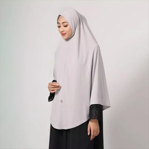 Breathable Jersey Hijab | Instant Muslim Headscarf for Women | Soft Lightweight Head Cover | Modest Everyday Wear