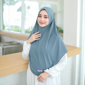 Instant Jersey Hijab for Muslim Women | Slip-On Headscarf No Pins Needed | Soft Modest Daily Wear | Breathable Stretch Head Covering