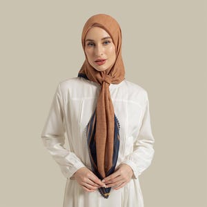 Luxury Voal Hijab: Lightweight Muslim Headscarf, Elegant Modest Fashion