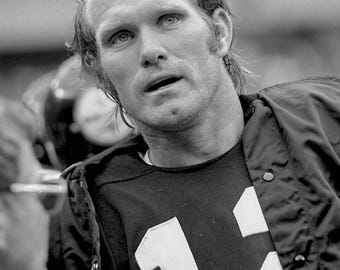 Steelers Terry Bradshaw Photo at Three Rivers Stadium – Iconic NFL Quarterback, Wall Art, Vintage Steelers, Gift for dad, Sports Art, Photo