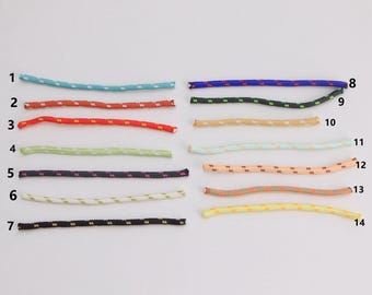 10 Yards, Colorful Paracord Rope, 3mm Braided Cord for Bracelet /Necklace/Bag Charm, DIY Craft Jewelry Cord