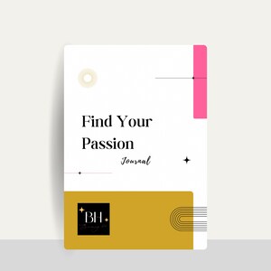 Find Your Passion Journal | Purpose Discovery Journal | Career Clarity & Life Vision Workbook for Women | A4 PDF Download