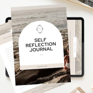 Self Reflection Journal | Journal Prompts | Self Discovery Journal Prompts | Daily Self Awareness & Mindset Workbook | Guided Prompts | PDF