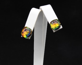 Glass Post Earring