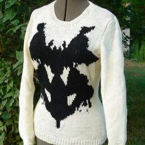 PDF Rorschach Sweater Knitting Pattern Instant Download image 4