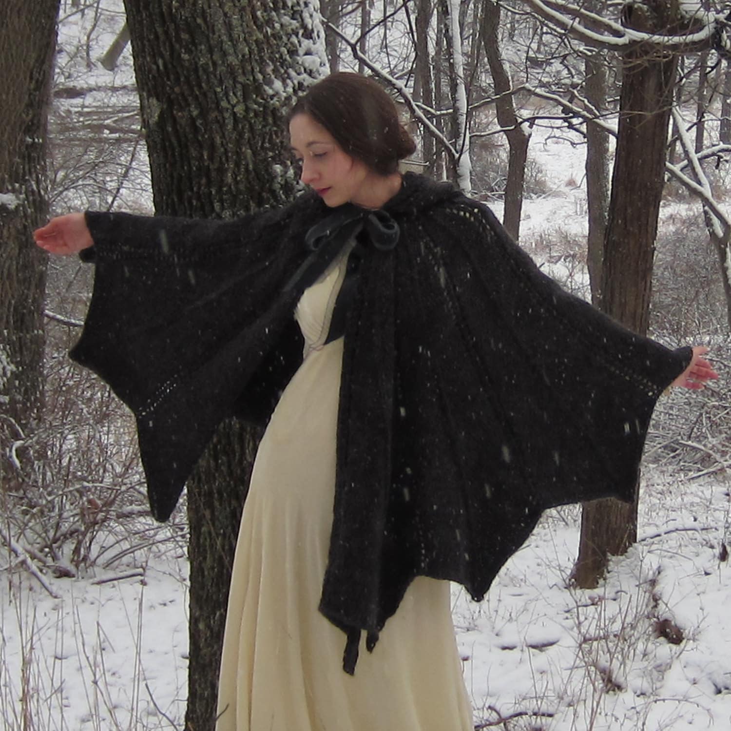 PDF Bat Cape Knitting Pattern Instant Download - Etsy