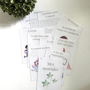 Cartes gestion des émotions
