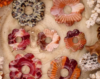 JOSIE Interchangeable Tassel Earrings – Glittery Polymer Clay | Girly Handmade Jewelry, Original Women's Gift