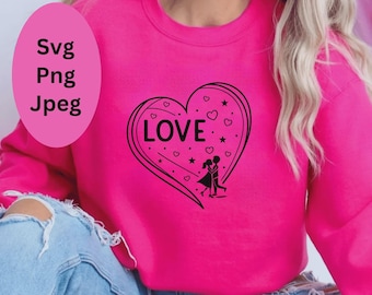 Amor Svg, Amor Camiseta Svg, San Valentín Svg, Amor Clipart, San Valentín Svg, Xoxo Svg, San Valentín Camiseta Svg, Amor Corazón Svg, San Valentín Png