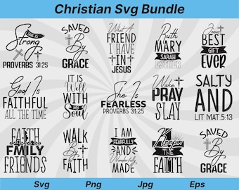 SVG cristianos, SVG religiosos, SVG de Jesús, SVG de fe, SVG de la Biblia, SVG cristianos, SVG de Dios, SVG de las Escrituras, paquete de SVG de fe