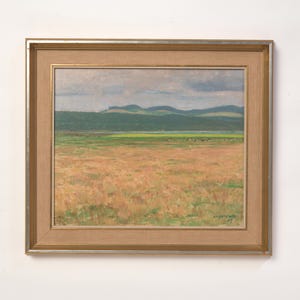 Vintage &quot;Pastoral Landscape&quot; by Georg Wilhelm Lagerstedt  (1892-1982)