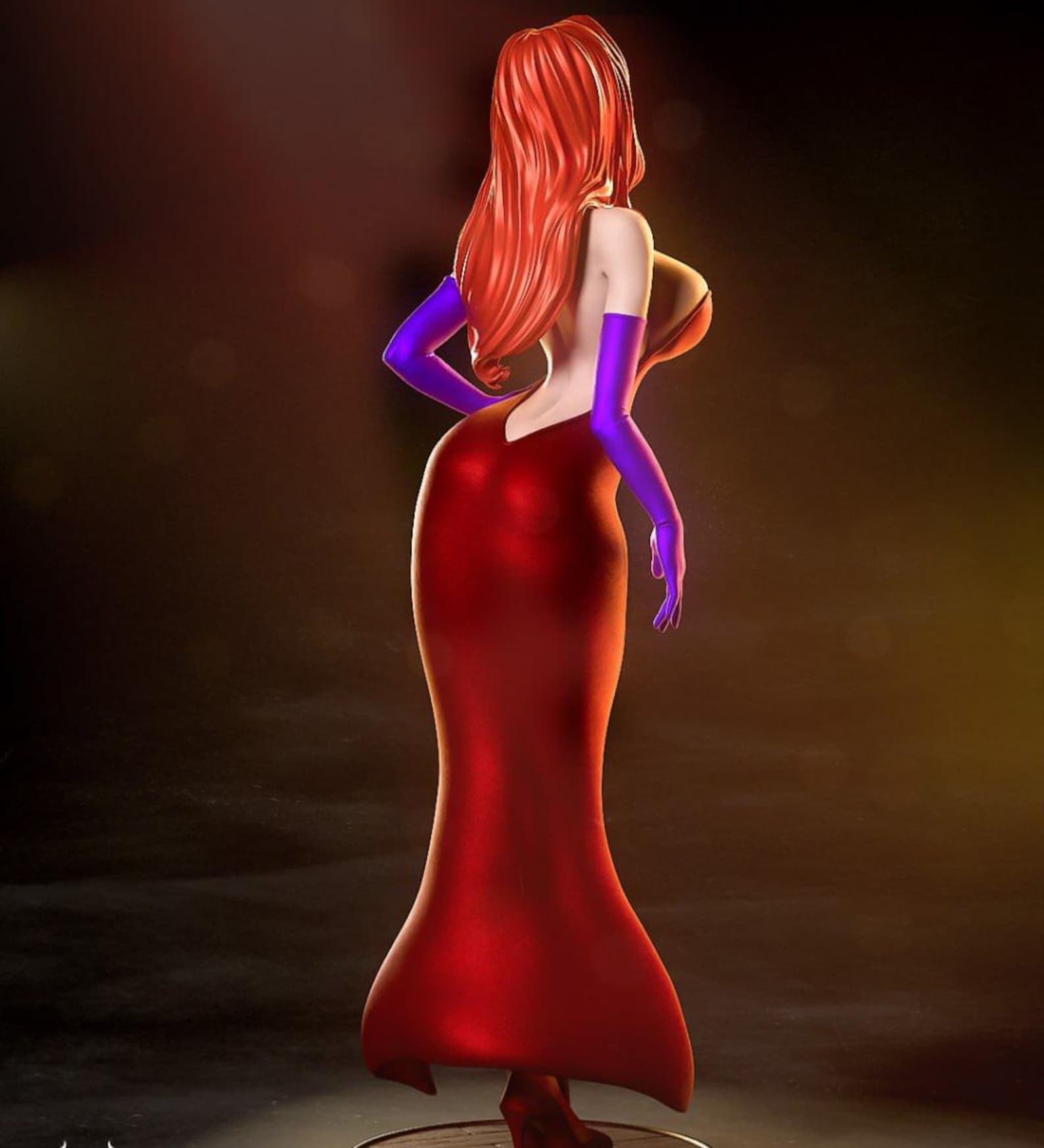 Jessica Rabbit 3D Model STL - Digital Download for Printing - Etsy