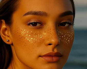 6pcs Freckles Tattoo | Temporary Tattoo | Makeup Party | Tattoo Sticker | Accessory Festival | Festival Tattoo | Fake Freckles Face