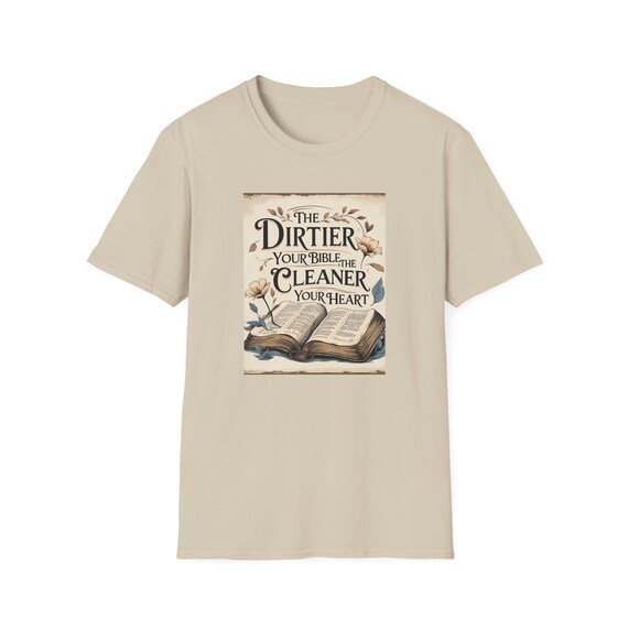 Bible Quote Tee, Great for Gifts, Faith-Based Fashion, Cozy Everyday Wear