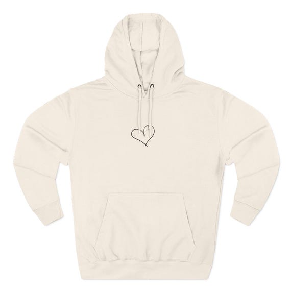 Cozy Heart Fleece Hoodie