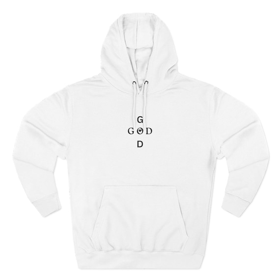 Cozy GOD Design Hoodie (Heart in the O)
