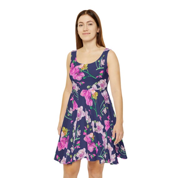 Orchid Floral Women's Dress