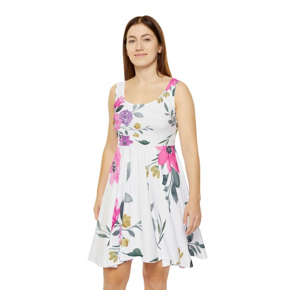 Floral Women's Dress - Perfect for Summer, Comfortable & Stylish