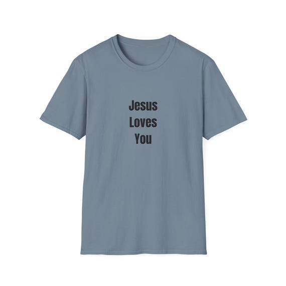 Softstyle T-Shirt - "Jesus Loves You" Tee