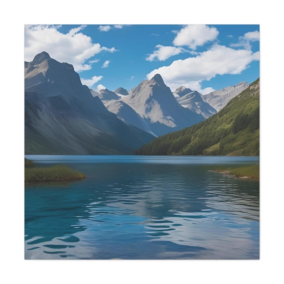 Scenic Canvas Wall Art, Nature Decor, Home Aesthetic, Gift for Nature Lovers, Landscape Art for Living Room, Travel Photography
