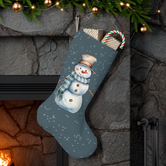 Snowman Christmas Stocking