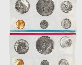 US 1978 Mint Coin Set Original 12 Coins BU Uncirculated  -Free Ship-