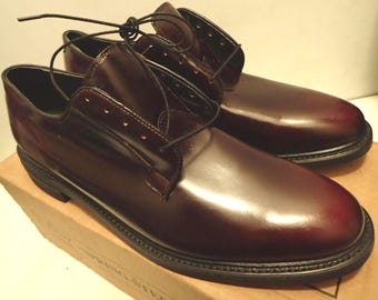 NEW Stuart Mcguire Stevens 11 B Cordovan Saddle Shoes Oxford  display picture 1