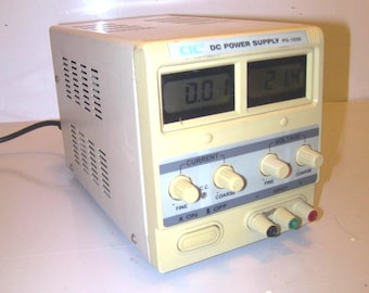 CIC PS1930 DC Power Supply. PS-1930 110V . 60HZ, / 220V . 50HZ