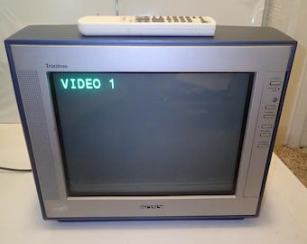 テレビ、ブラウン管、Samsung TXM1367、レトロゲームテレビ