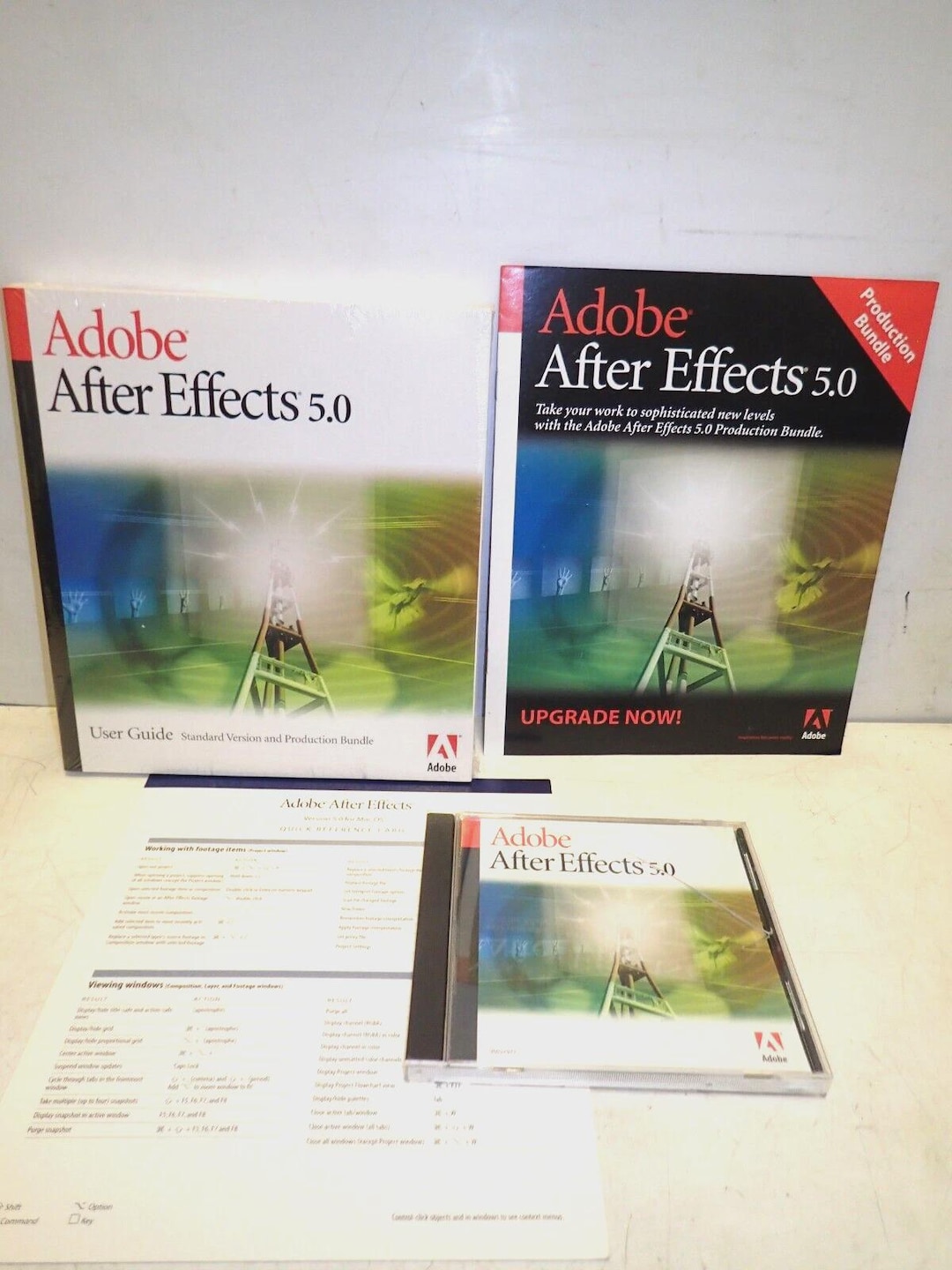 Adobe After Effects 5.0 Education Version for Mac CD & Book+ Serial ...