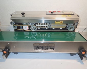Continuous Sealing Machine, Film Plastic Sealer SF-150 220V/120V