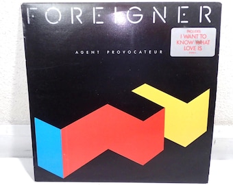 Foreigner -Agent Provocateur- Korean Vinyl LP Record OLW342 Korea NM/EX 1980s
