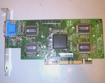 Diamond Viper V330 Riva 128ZX 4Mb Video Graphics Card GPU 23230010-401