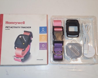 Honeywell Pet Activity Tracker 4G GPS Collar FFP26986 Geo-Fence Location History