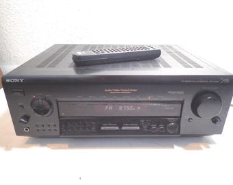 Sony STR-D350Z Surround Sound 5.1 dts AV Receiver Tuner Works Great w/ Remote